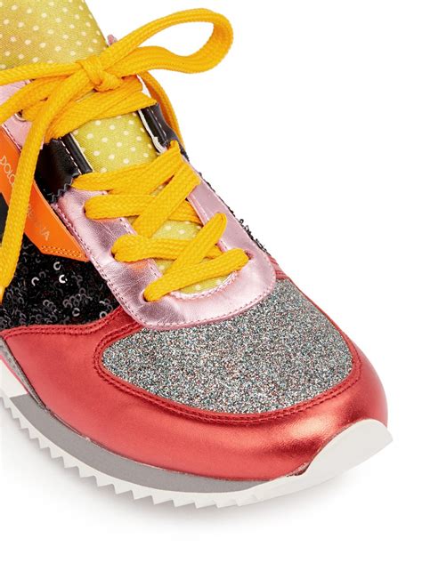 dolce gabbana sneakers glitter